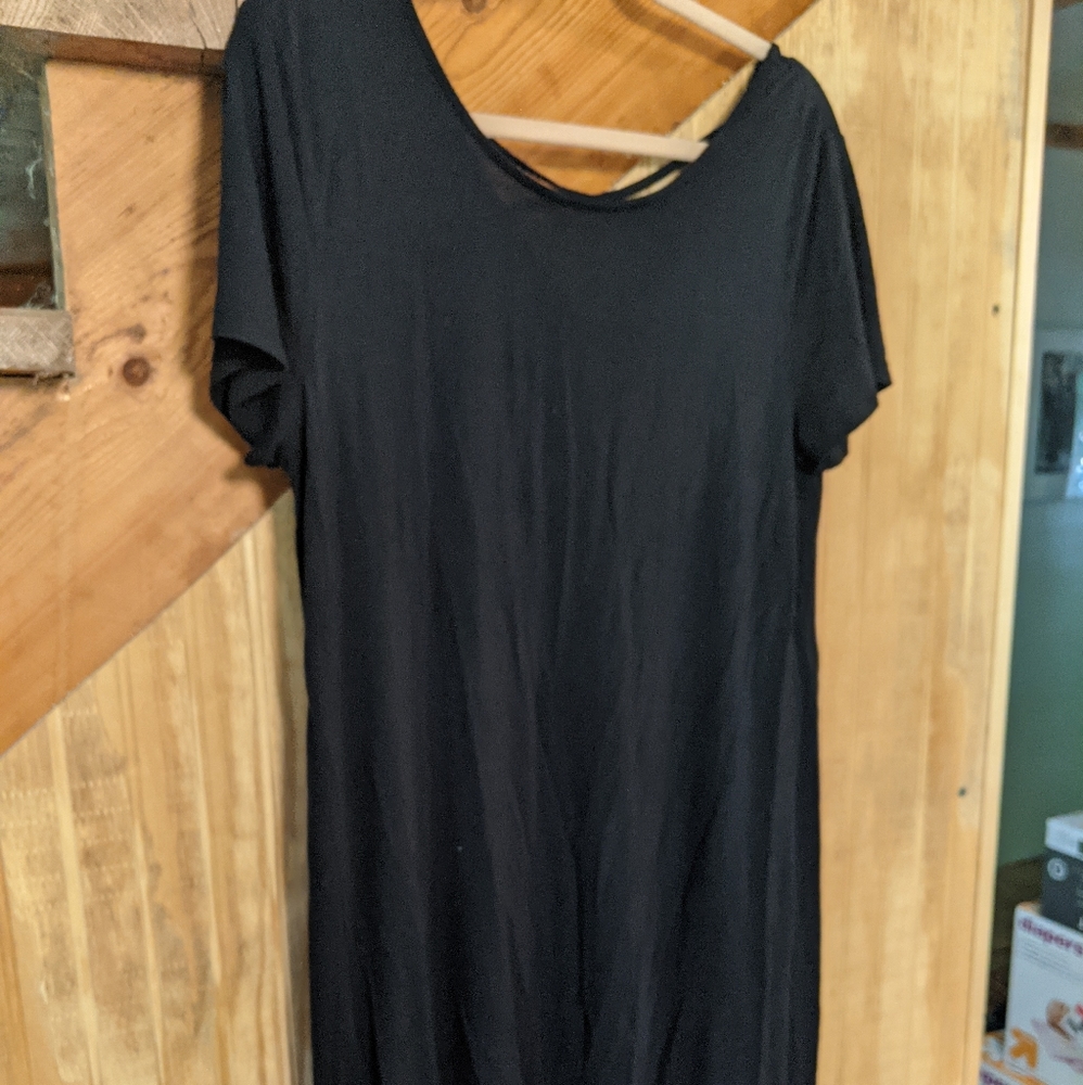 Black Swing Dress